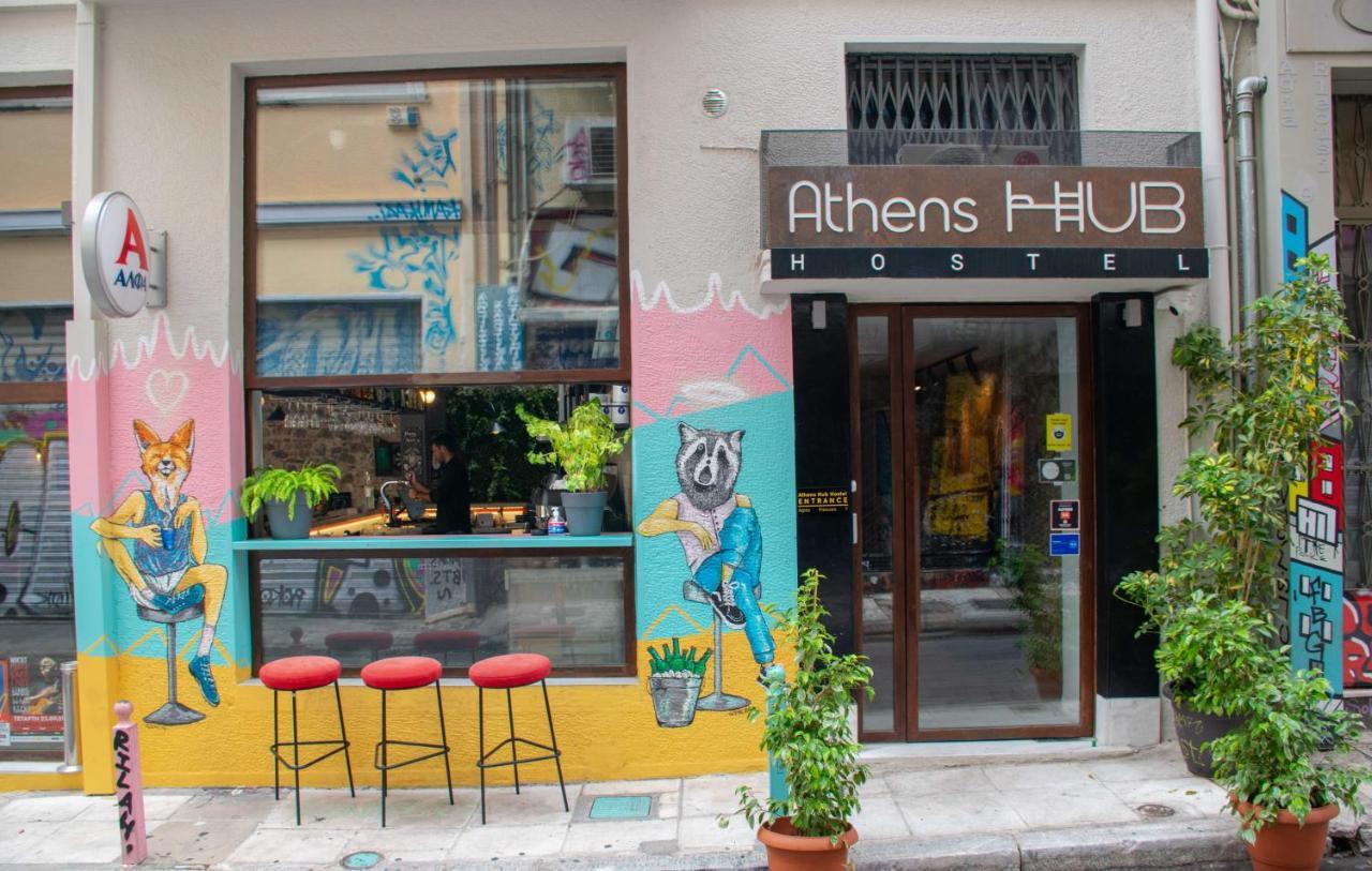 Athens Hub Hostel Экстерьер фото